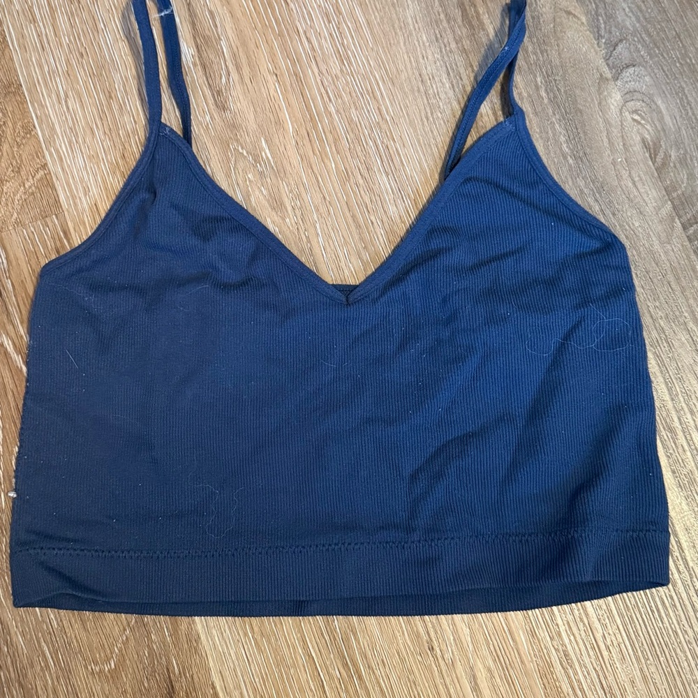 Women's Navy Blue Camisole Top - Garage
